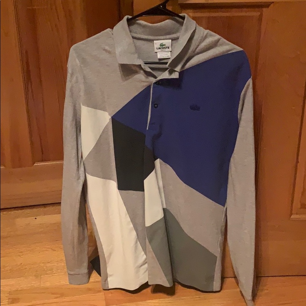 Lacoste Long Sleeve Slim Fit Polo